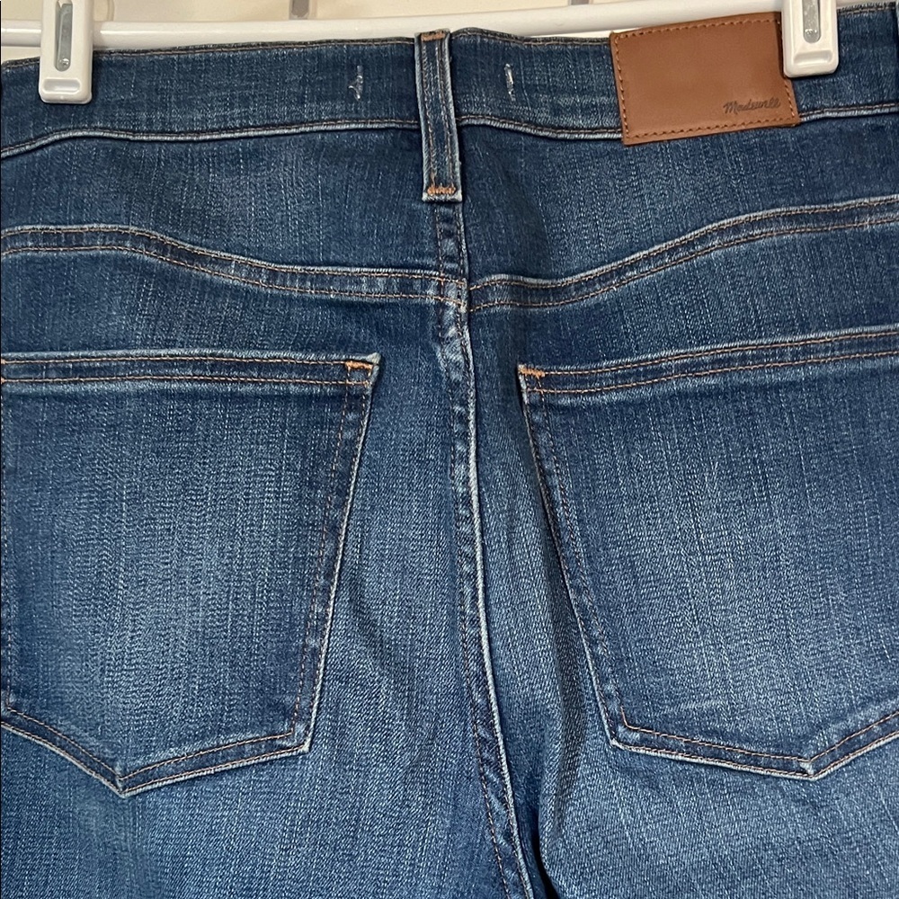 Madewell dark blue cali Demi-boot Jeans - Picture 4 of 6